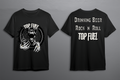 T-Shirt "Drinking Beer Rock`n`Roll